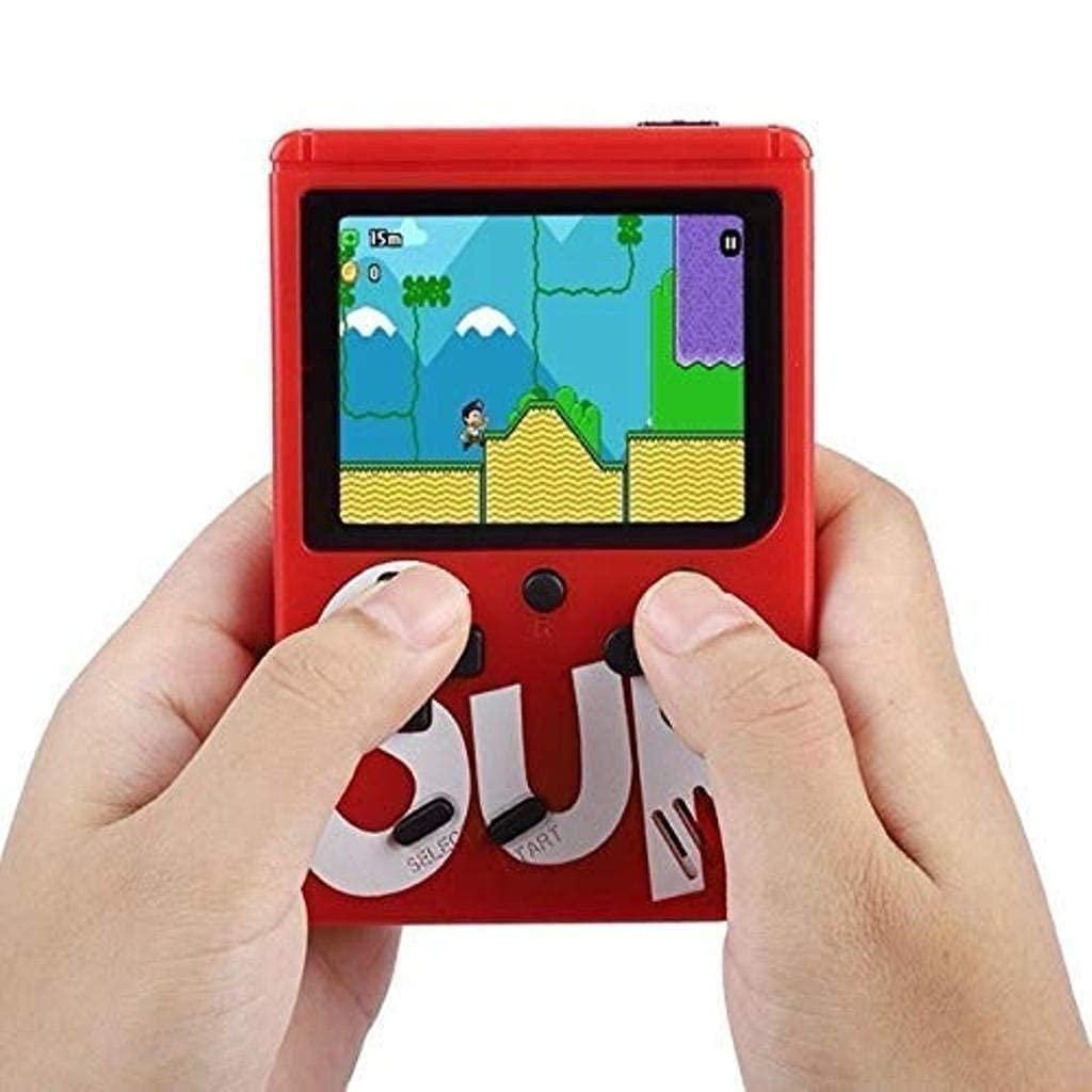 400 in 1 Video Games Portable, Led Screen and USB Rechargeable, Handheld Console, Classic Retro Game Box Toy for Kids Boys & Girls (Multi Color)