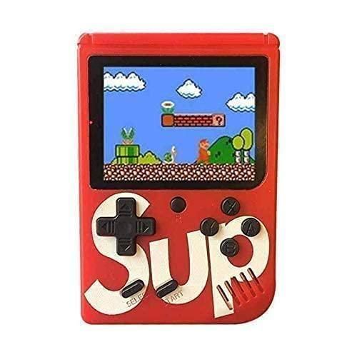 400 in 1 Video Games Portable, Led Screen and USB Rechargeable, Handheld Console, Classic Retro Game Box Toy for Kids Boys & Girls (Multi Color)